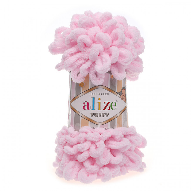 Puffy (31 св.розовый) Alize Пряжа Puffy (31 св.розовый) Alize Пряжа