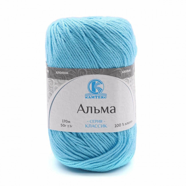 Альма (024 бирюза) Камтекс Пряжа Альма (024 бирюза) Камтекс Пряжа