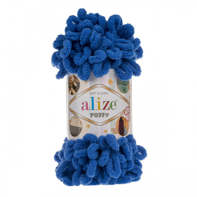 Puffy (141 синий) Alize Пряжа