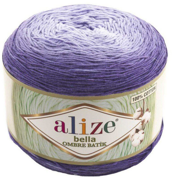 Bella Ombre Batik (7406 фиолетовый) Alize Пряжа Bella Ombre Batik (7406 фиолетовый) Alize Пряжа