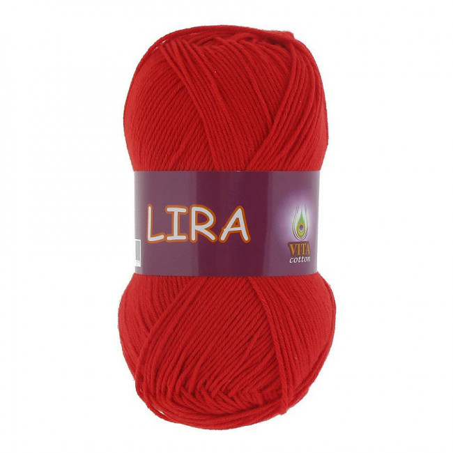 Lira (5033 красный) Vita Пряжа Lira (5033 красный) Vita Пряжа