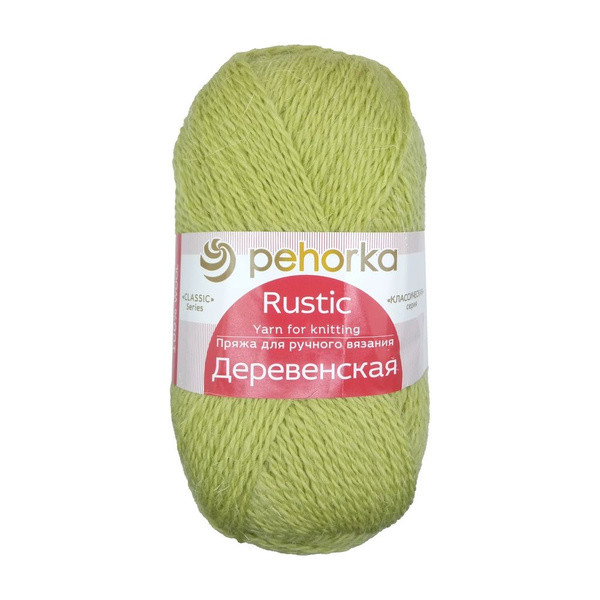 Деревенская (342 светлый горох) Пехорка Пряжа